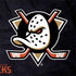 NHL Anaheim Ducks Distressed Surface Book 2 15in Skin